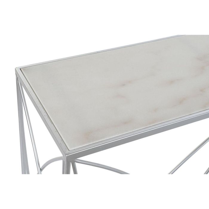 Consola Chic DKD Home Decor Plateado Blanco 33 x 78 x 100 cm 4