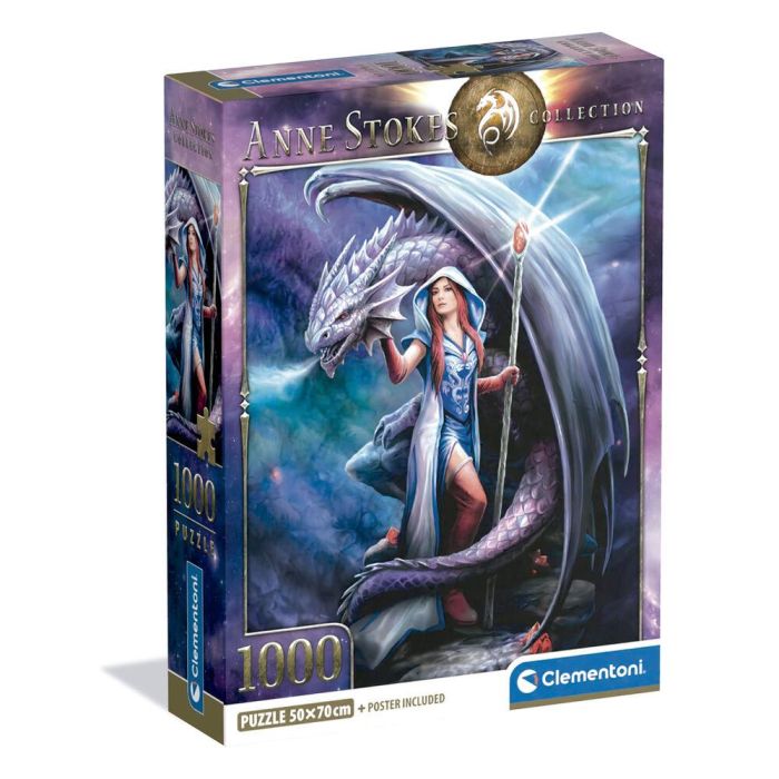 Puzzle Dragon Mage Anne Stokes 1000pzs 1