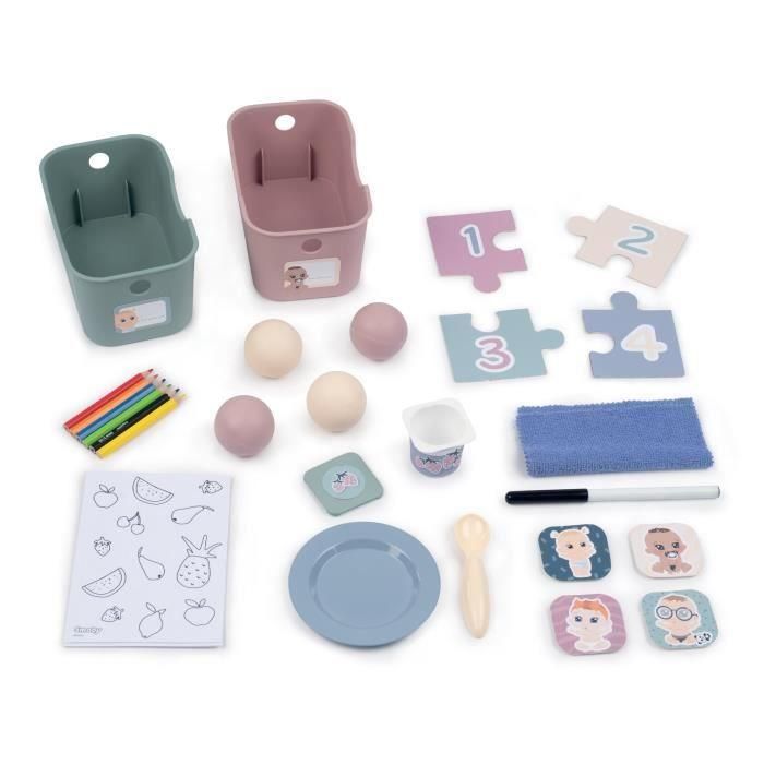 Smoby - Puericultura - Guardería 5 Espacios + 27 Accesorios 5 Smoby - Puericultura - Guardería 5 Espacios + 27 Accesorios 5