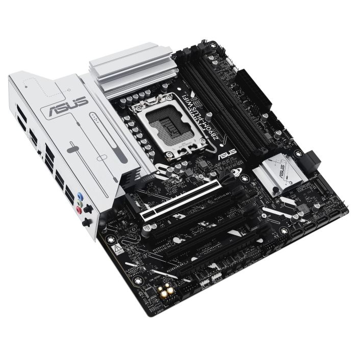 ASUS Z890M-Plus Wifi Placa Base para PC, Intel LGA 1851, DDR5, Wi-Fi 7 (802.11be), Factor de Forma micro ATX ASUS Z890M-Plus Wifi Placa Base para PC, Intel LGA 1851, DDR5, Wi-Fi 7 (802.11be), Factor de Forma micro ATX