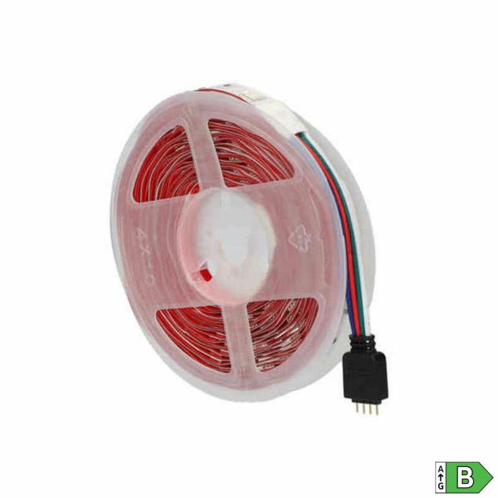 Tiras LED KSIX 12W Negro (5 m) 6 Tiras LED KSIX 12W Negro (5 m) 6
