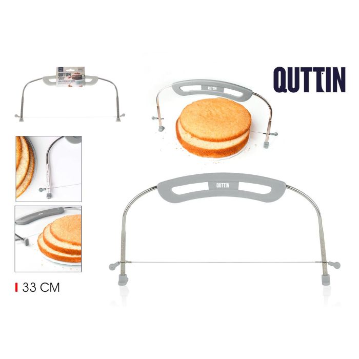 Cortador de tarta Lira 33 cm Quttin (24 Unidades) Cortador de tarta Lira 33 cm Quttin (24 Unidades)