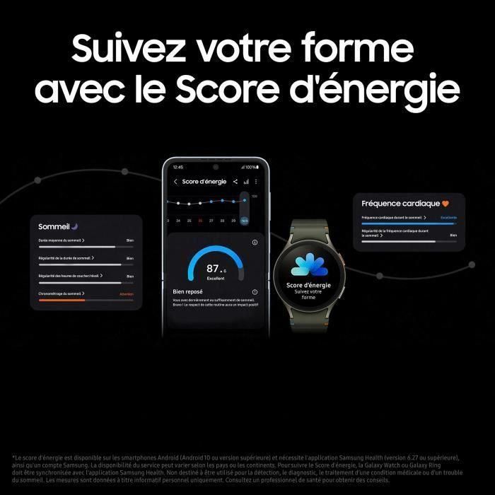 Reloj inteligente SAMSUNG Galaxy Watch7 Bluetooth 44 mm plateado 3 Reloj inteligente SAMSUNG Galaxy Watch7 Bluetooth 44 mm plateado 3
