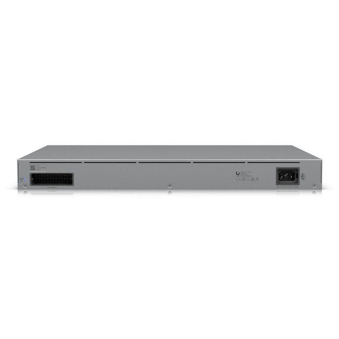 Ubiquiti UniFi Switch Enterprise XG 24 PoE 48 Puertos: 32 GbE, 16 2.5 GbE RJ45, 4 SFP+ 10G, Pantalla LCM, 224 Gbps 4