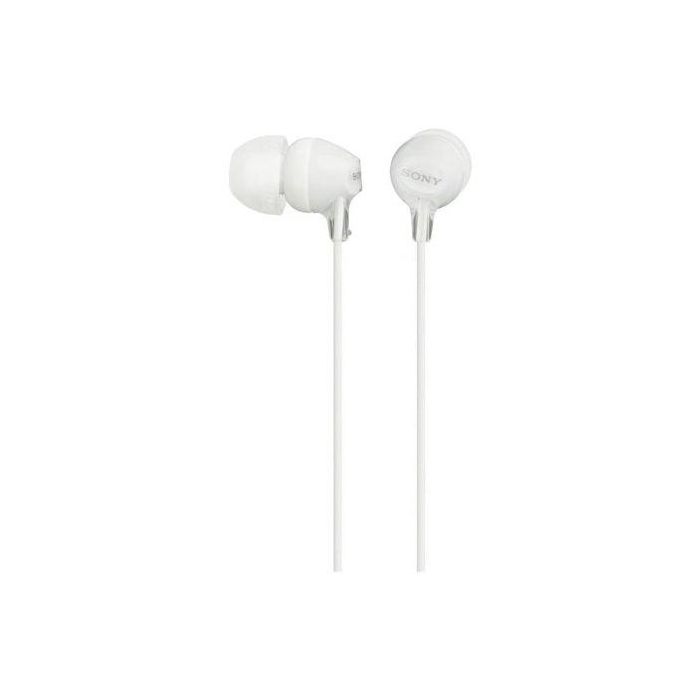 Sony MDREX15APW.CE7 Auriculares Intrauditivos MDR-EX15AP con Micrófono, Jack 3.5mm, Diafragmas 9mm Neodimio, Ligeros, Blancos 1 Sony MDREX15APW.CE7 Auriculares Intrauditivos MDR-EX15AP con Micrófono, Jack 3.5mm, Diafragmas 9mm Neodimio, Ligeros, Blancos 1
