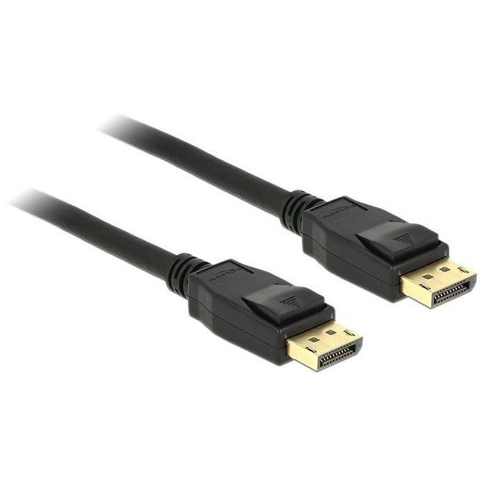 DELOCK Kabel DisplayPort 1.2 Stecker > DisplayPort Stecker 2 m schwarz 4K 1