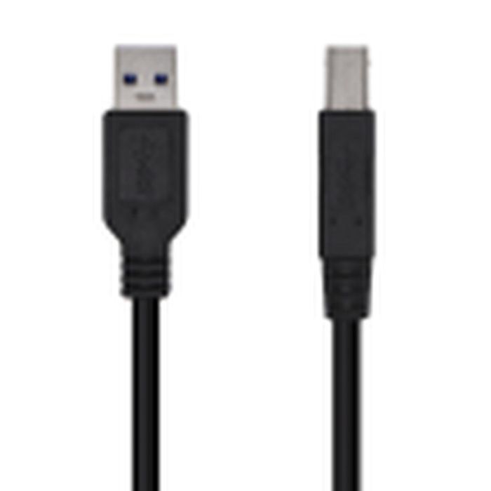 Cable USB Aisens Negro 2 m (1 unidad) Cable USB Aisens Negro 2 m (1 unidad)