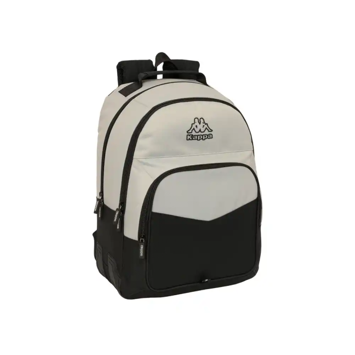 Safta Kappa Grey Mochila Doble con Cantoneras Adaptable a Carro 420x320x150 mm