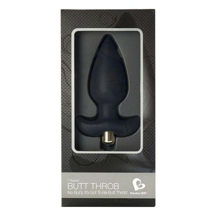 Plug Anal Rocks-Off 7BTTBLK Negro 1