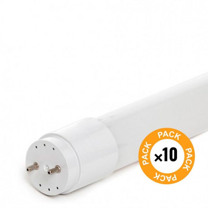 Pack 10 Tubos LED T8 22W 3080Lm 6000ºK Vidrio 150Cm 40.000H [TC-T8-22WC-CW-PK10-AP] 1