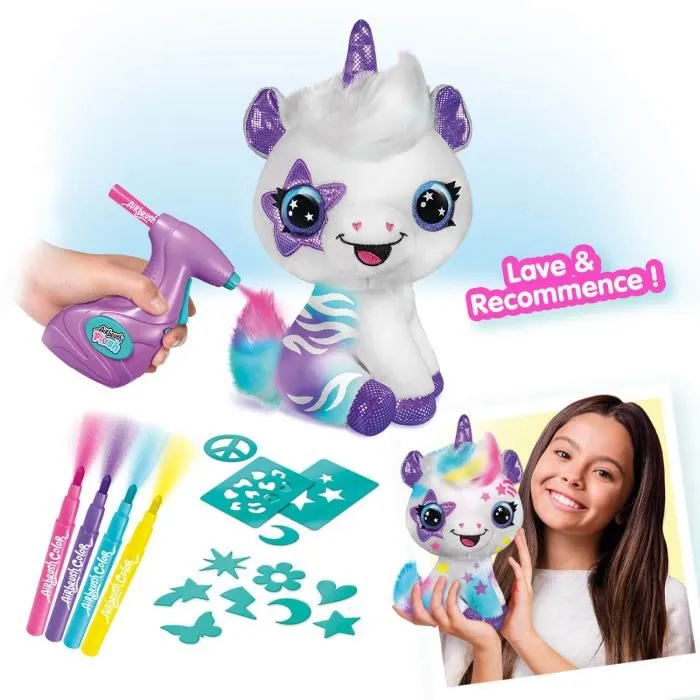 Canal Toys Mi unicornio de peluche para personalizar Style 4 ever Peluche Spray Art OFG 228 2