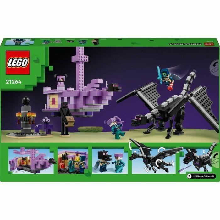 LEGO 21264 Minecraft El Dragón y el Barco de Ender - Set de Construcción inspirado en Videojuegos 1 LEGO 21264 Minecraft El Dragón y el Barco de Ender - Set de Construcción inspirado en Videojuegos 1