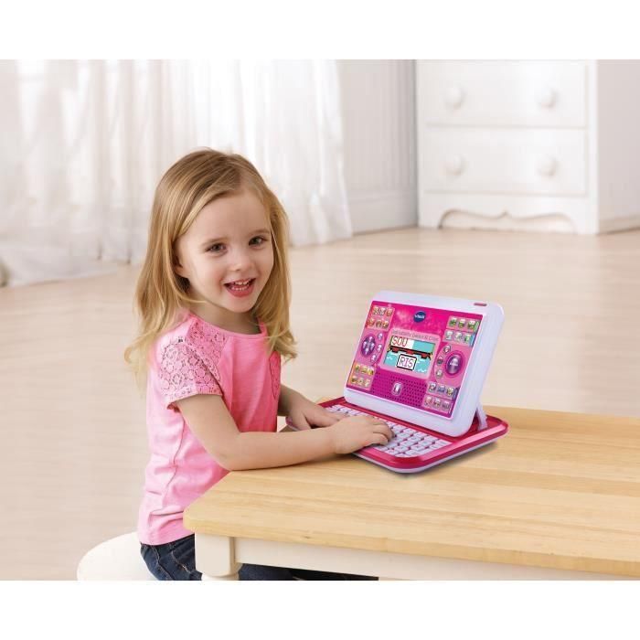 VTECH Genius XL 2 en 1 - Tableta Educativa con Pantalla a Color que se Convierte en Portátil - Rosa - Para niños a partir de 5 años 2 VTECH Genius XL 2 en 1 - Tableta Educativa con Pantalla a Color que se Convierte en Portátil - Rosa - Para niños a partir de 5 años 2