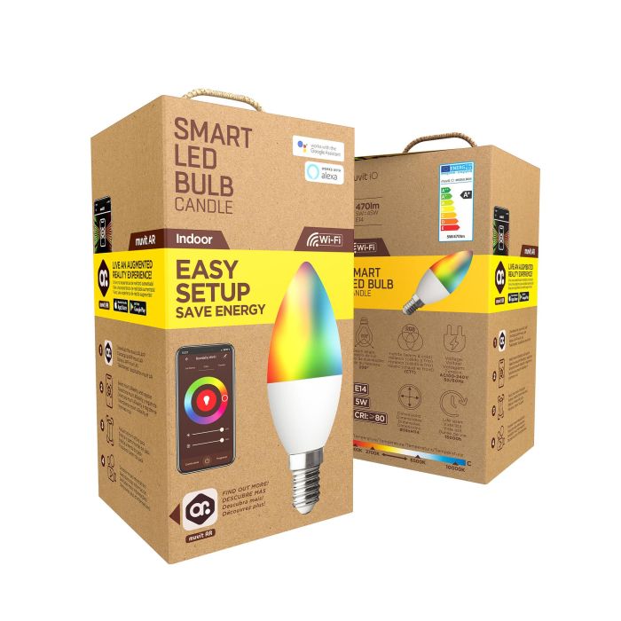 Bombilla Muvit Io Globo E14 5 W 2 Bombilla Muvit Io Globo E14 5 W 2