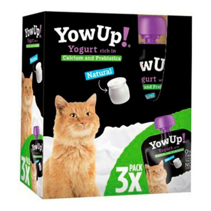 Yow Up! Yogur para Gatos Original 85 gr Pack 3 Unidades