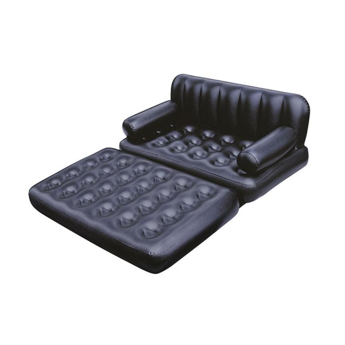 Bestway Sillon Hinchable 5 Posiciones Negro 188x152x64 cm Interior 75054