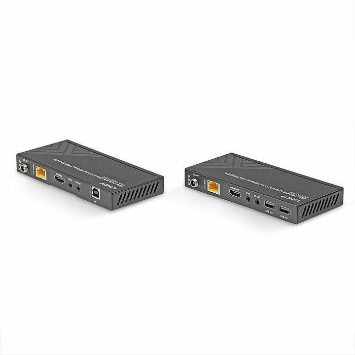 Lindy 150m Cat.6 HDMI 4K60, USB 2.0 & IR HDBaseT KVM Extender 1 Lindy 150m Cat.6 HDMI 4K60, USB 2.0 & IR HDBaseT KVM Extender 1