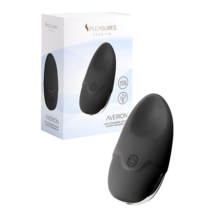 Masajeador S Pleasures Negro 2 Masajeador S Pleasures Negro 2