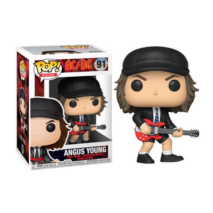 Funko POP! Rocks AC/DC Angus Young Figura Vinilo Coleccionable 9cm