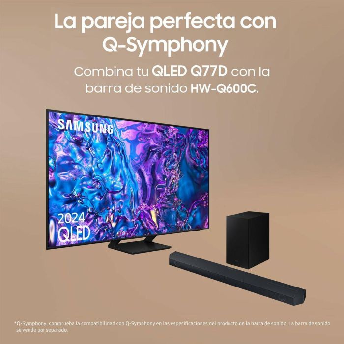 Smart TV Samsung TQ55Q77DATXXC 55" 4K Ultra HD LED HDR QLED 22
