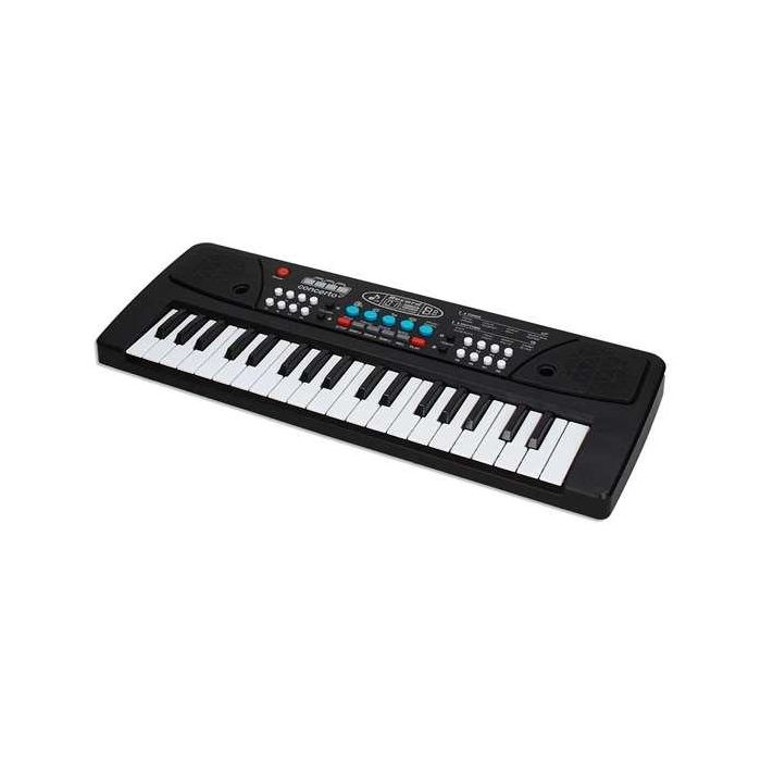 Organo electronico 37 teclas con microfono, toma usb con cable de audio. 43x16x5,40 cm 4 Organo electronico 37 teclas con microfono, toma usb con cable de audio. 43x16x5,40 cm 4