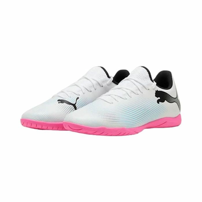 Zapatillas de Fútbol Sala para Adultos Puma Future 7 Play Blanco 1 Zapatillas de Fútbol Sala para Adultos Puma Future 7 Play Blanco 1