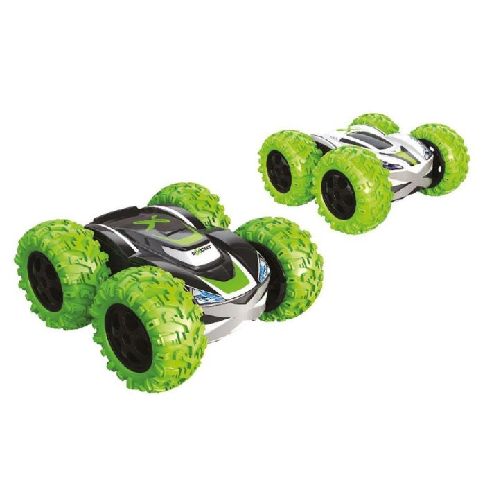 Bizak Exost 360 Cross SDO Coche Radiocontrol Giro 360°, Doble Cara, Luces LED, Alta Tracción, A partir de 5 Años 1