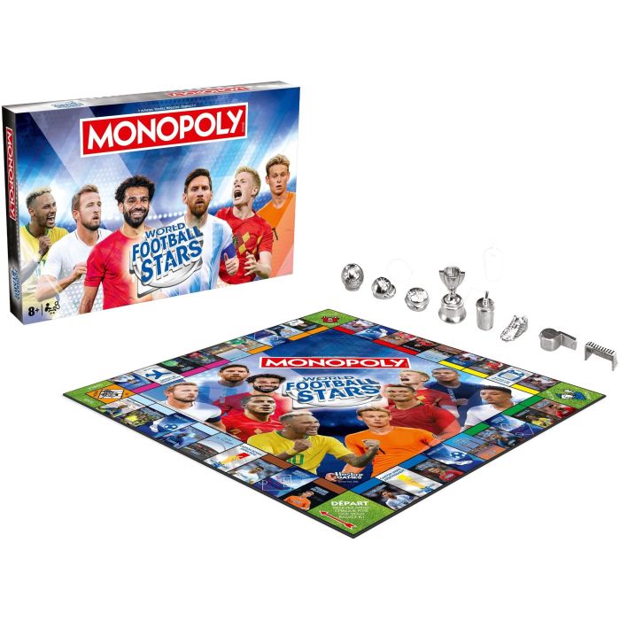 MONOPOLY World Football Stars - Juego de mesa - JUGADA GANADORA - A partir de 8 años 0 MONOPOLY World Football Stars - Juego de mesa - JUGADA GANADORA - A partir de 8 años 0