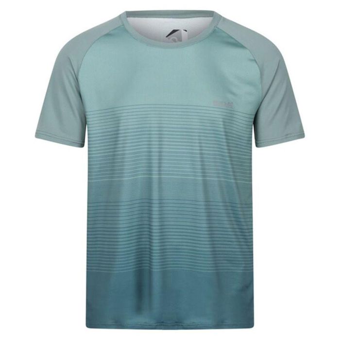 Camiseta de Manga Corta Hombre Regatta Pinmor Aguamarina L 0 Camiseta de Manga Corta Hombre Regatta Pinmor Aguamarina L 0