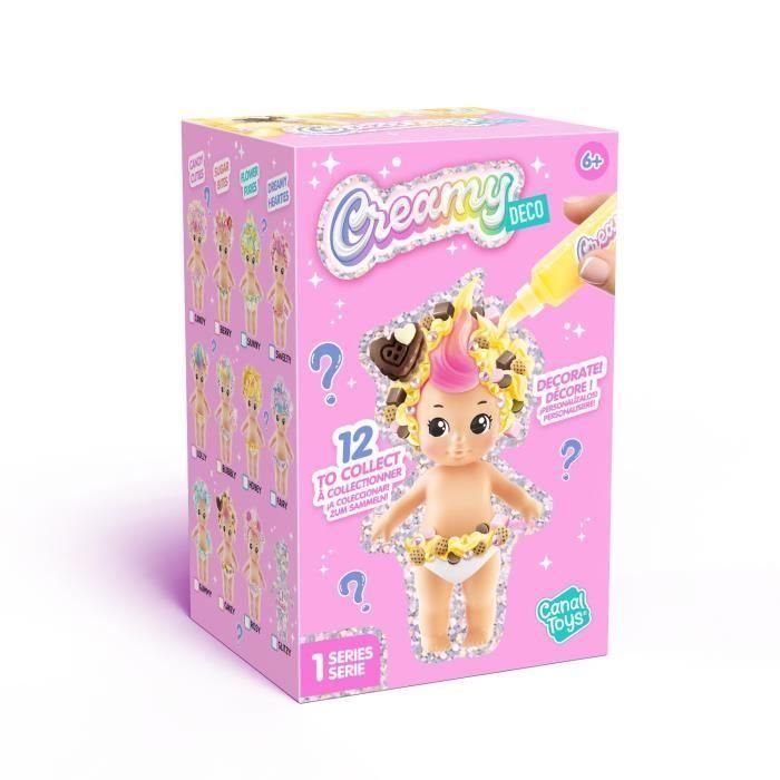 Canal Toys - Creamy Deco - Bebé 1 pack aleatorio para personalizar - Modelo aleatorio 5 Canal Toys - Creamy Deco - Bebé 1 pack aleatorio para personalizar - Modelo aleatorio 5