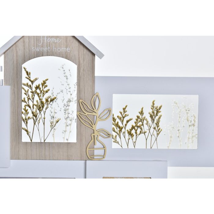 DKD Home Decor Marco Multifoto Urban Colección Nice Day con Acabado Natural en MDF y Cristal Marrón Blanco 39x46x3 cm - Pack 2 Unidades 1 DKD Home Decor Marco Multifoto Urban Colección Nice Day con Acabado Natural en MDF y Cristal Marrón Blanco 39x46x3 cm - Pack 2 Unidades 1