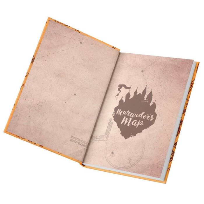 Cuaderno A5 Mapa del Merodeador Harry Potter 2 Cuaderno A5 Mapa del Merodeador Harry Potter 2