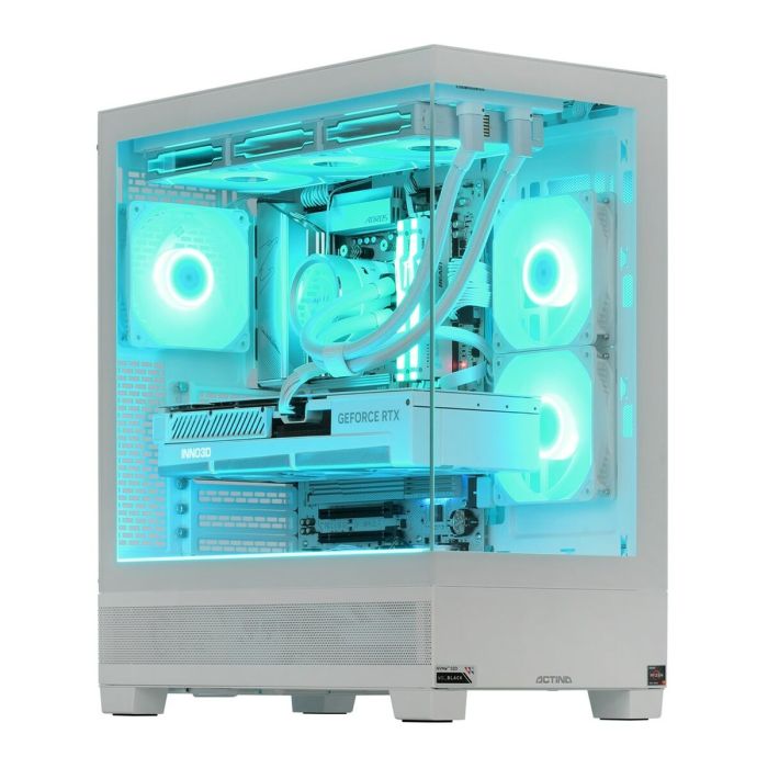 PC de Sobremesa Actina AMD Ryzen 7 7800X3D 32 GB RAM 1 TB SSD NVIDIA GEFORCE RTX 4080 SUPER PC de Sobremesa Actina AMD Ryzen 7 7800X3D 32 GB RAM 1 TB SSD NVIDIA GEFORCE RTX 4080 SUPER