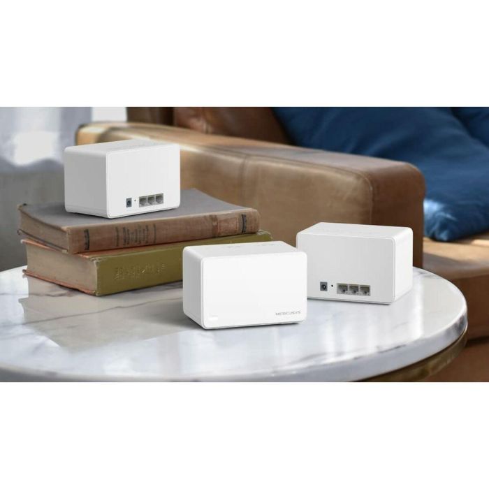 Mercusys Halo H80X (3-pack) Doble banda (2,4 GHz / 5 GHz) Wi-Fi 6 (802.11ax) Blanco Interno 22 Mercusys Halo H80X (3-pack) Doble banda (2,4 GHz / 5 GHz) Wi-Fi 6 (802.11ax) Blanco Interno 22