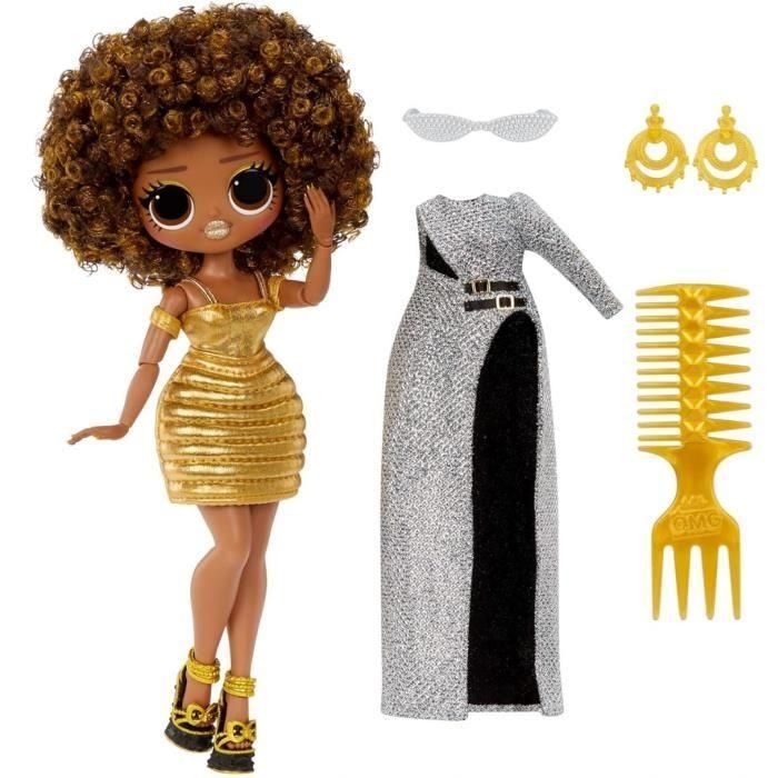 LOL Surprise OMG - Muñeca Fashion 24 cm - Royal Bee - 2 conjuntos con peine y complementos - A partir de 4 años 1 LOL Surprise OMG - Muñeca Fashion 24 cm - Royal Bee - 2 conjuntos con peine y complementos - A partir de 4 años 1