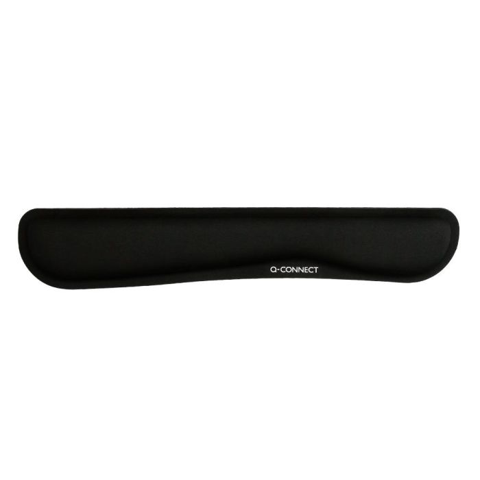 Reposamuñecas Q-Connect Memory Foam Para Teclado Color Negro 460x85x25 mm 1