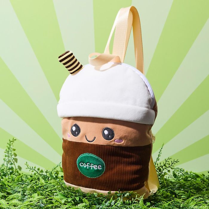 Mochila Peluche Café Marrón The Concept Factory 1 Mochila Peluche Café Marrón The Concept Factory 1