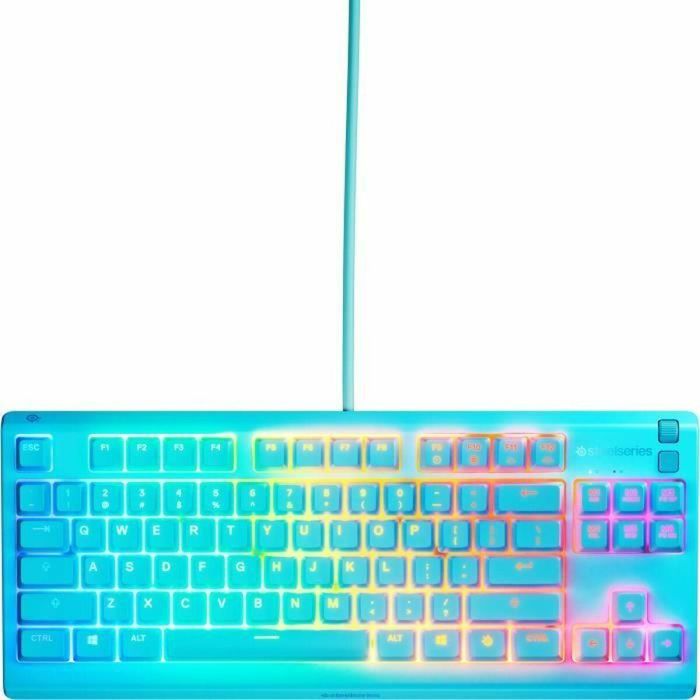 SteelSeries STE5707119066013 Teclado Gaming con Cable Apex 3 TKL Azerty – Iluminación Azul Cielo 0 SteelSeries STE5707119066013 Teclado Gaming con Cable Apex 3 TKL Azerty – Iluminación Azul Cielo 0