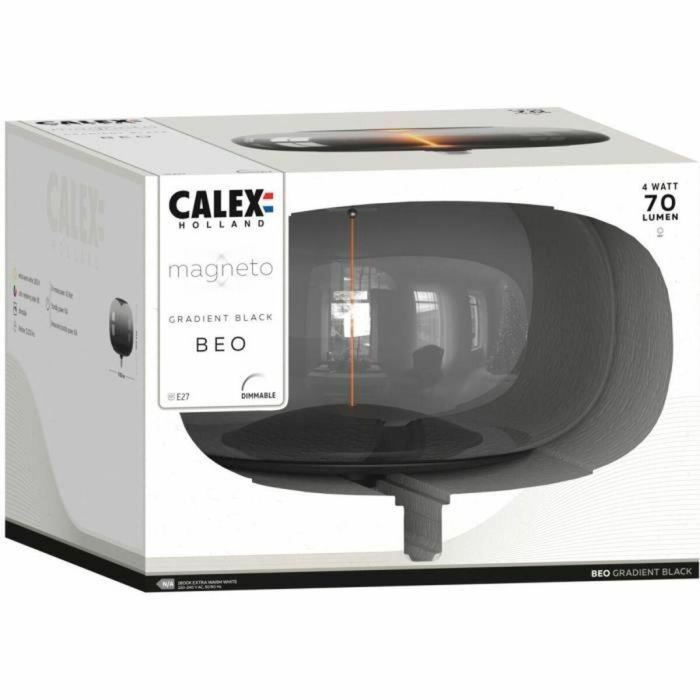 Bombilla LED E27 - CALEX - MAGNETO BEO - Filamento flexible - 4 W - 70 lm - 1800 K - Regulable - Negra 4