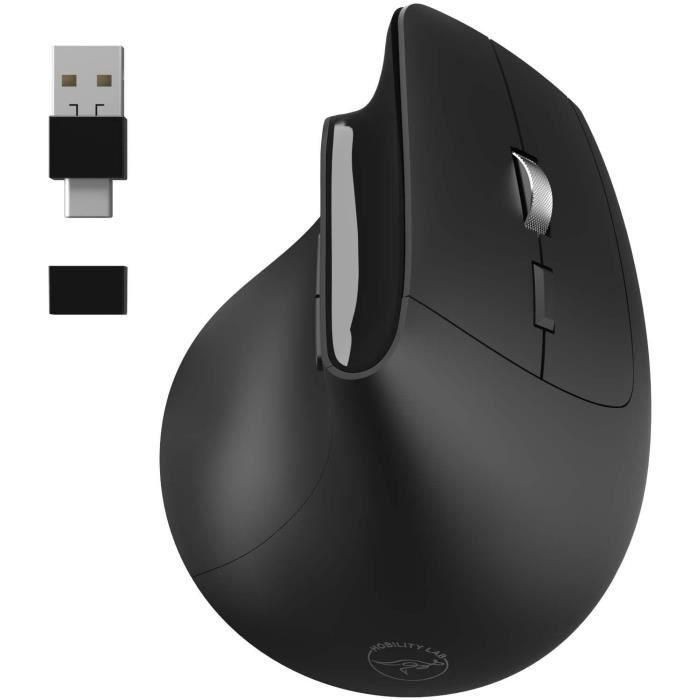 Ratón Ergonómico Inalámbrico - MOBILITY LAB - ML313139 - Plug & Play, no necesita controlador Ratón Ergonómico Inalámbrico - MOBILITY LAB - ML313139 - Plug & Play, no necesita controlador
