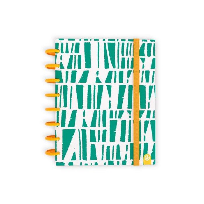 Bloc Carchivo Ingeniox Limited Edition 2 Tapa Pp A5 100H 100G Horizontal Verde (Set de 5)