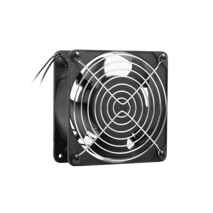 Lanberg Ventilador 120 mm Rack 19", 230 V, Negro, Rodamiento de bola