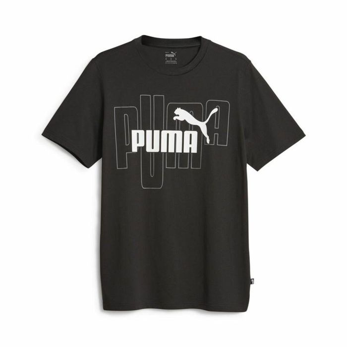 Camiseta de Manga Corta Hombre Puma Graphiccs No. 1 Logo 0 Camiseta de Manga Corta Hombre Puma Graphiccs No. 1 Logo 0