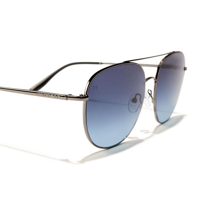 Hawkers Gafas de Sol SWAG Gun Metal Blue Denim Mujer Aviador Metal 1 Unidad 3