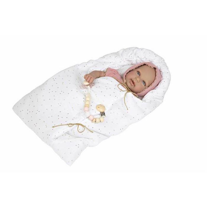 Muñecas Arias Muñeca Real Reborn Noah Sweet Silicona 43 cm