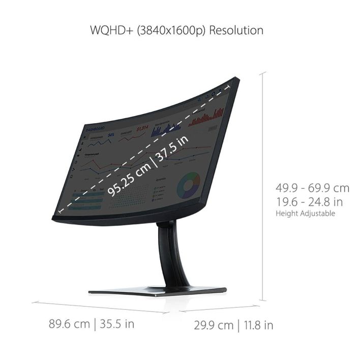 Viewsonic VP3881A pantalla para PC 96,5 cm (38") 3840 x 1600 Pixeles Quad HD+ LED Negro 5 Viewsonic VP3881A pantalla para PC 96,5 cm (38") 3840 x 1600 Pixeles Quad HD+ LED Negro 5