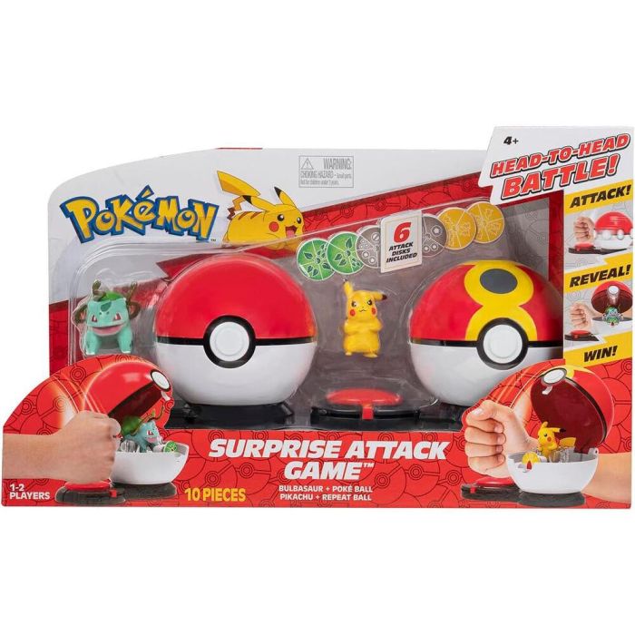 Juego ataque vs Pokemon surtido 3
