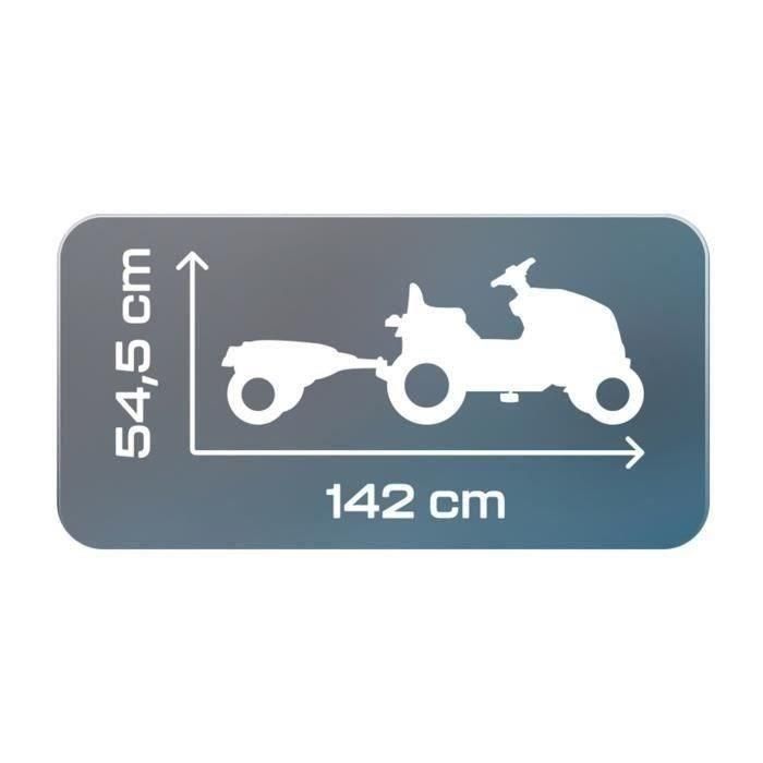 Smoby Farmer XL Pedal Tractor + Trailer - Azul 1 Smoby Farmer XL Pedal Tractor + Trailer - Azul 1
