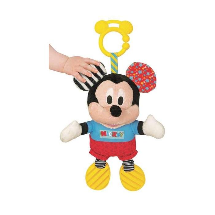 Clementoni Sonajero Mickey Peluche Texturas Con Mordedor 18x28x11 cm 20
