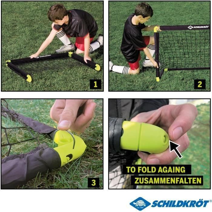 Portería de fútbol plegable - SCHILDKRÖT 2 Portería de fútbol plegable - SCHILDKRÖT 2